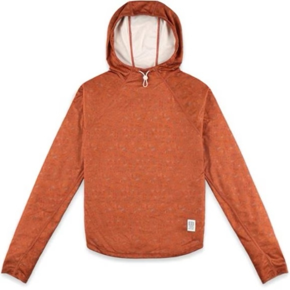 Topo Designs River Hoodie - Orange